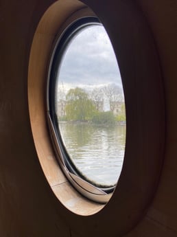 View though the porthole